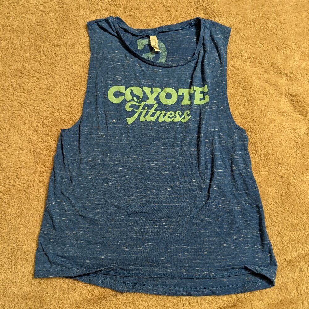Coyote Fitness Workout Muscle Tee, Size L